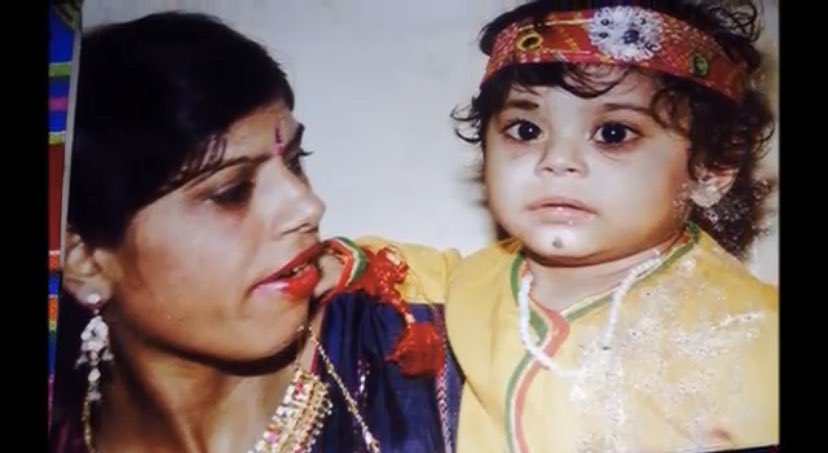 Found this picture today while cleaning my almirah. Me and mom on my first birthday 