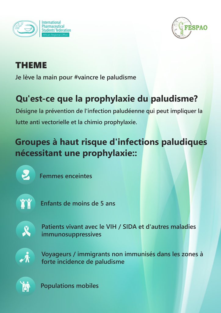 IPSFAfRO's tweet photo. World Malaria Day is commemorated every year on 25 April and recognizes global efforts to control malaria.
This year's theme is #IRaiseMyHand to #DefeatMalaria. #IPSFAfRO and #FESPAO join hands in to continuiting to raise awareness on malaria and its prevention. https://t.co/Myc4ZowVd4