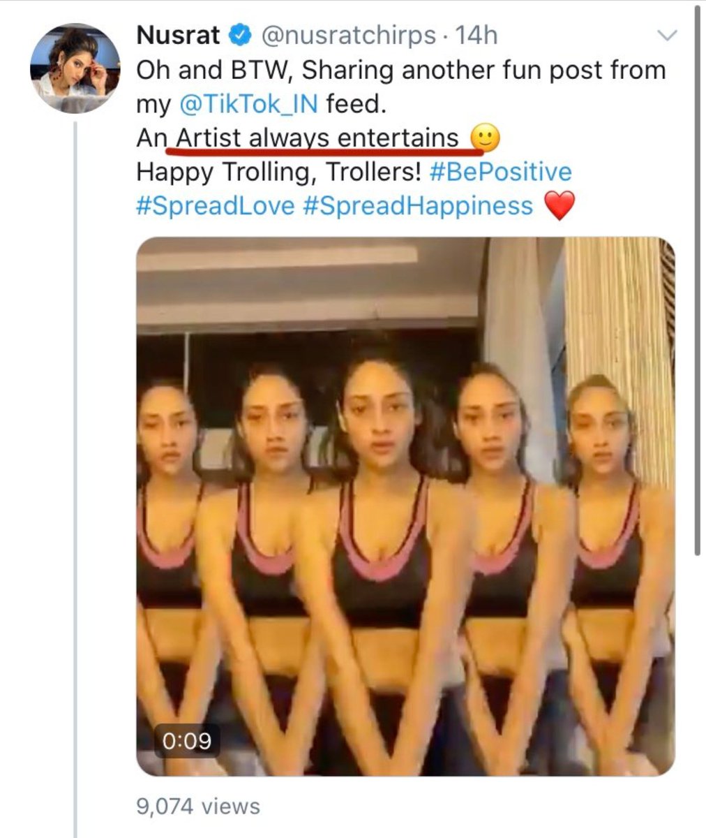 JordenJigmie's tweet image. Admitted that she is doing what she is best at and cannot attempt any other act. @MamataOfficial and @AITCofficial has to answer the people of #Bashirhat who was made to vote for 
@nusratchirps