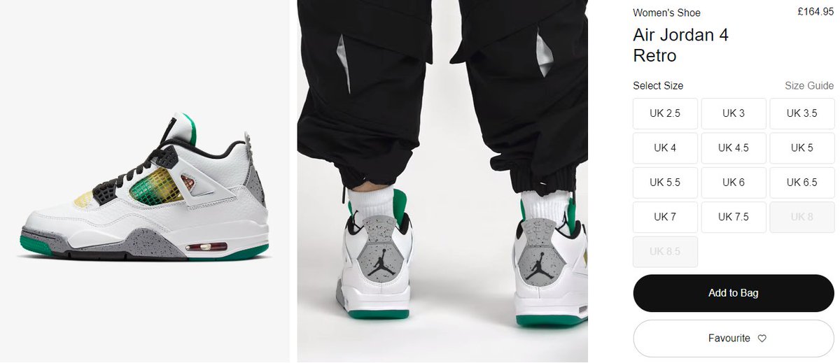 jordan 4 sizing guide