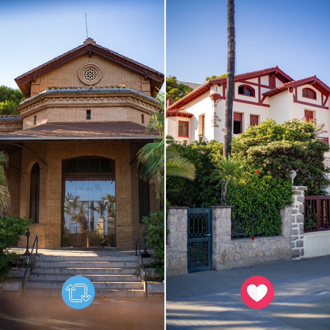 tmobenicassim's tweet image. Dos villas de nuestro paseo que han sido o son restaurantes. Pero, ¿con cuál te quedas tú: Villa del Mar (RT) o Villa Dávalos ❤️? ¡Veamos qué villa se lleva más  RTS o Fav! ⠀

#BiarritzValenciano #JuegoDeConfinamiento #Yomequedoencasa #cuarentenaenbenicassim #Benicàssim
