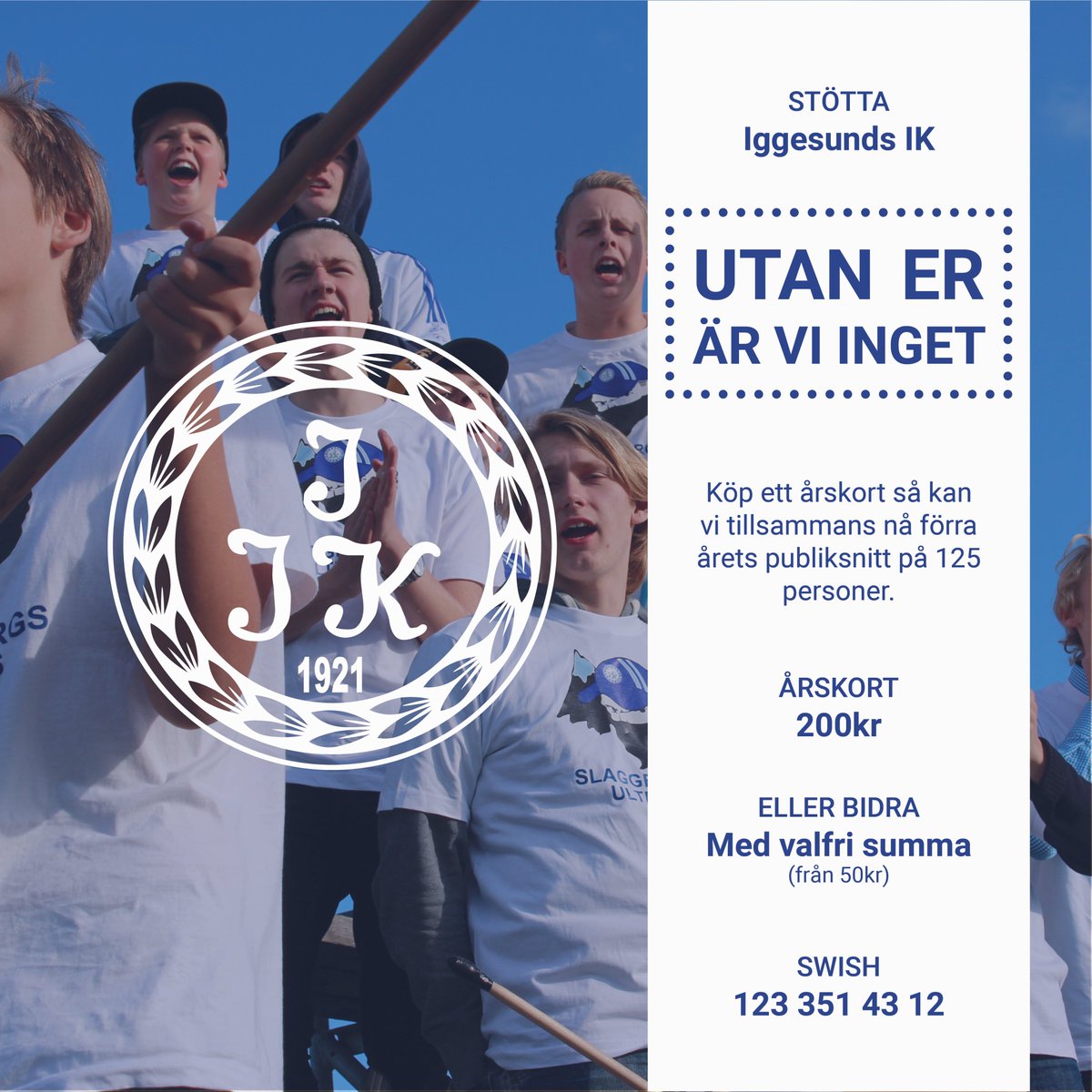 IggesundsIK's tweet photo. Idag skulle vi haft hemmapremiär. Stöd Iggarna och hjälp oss att uppnå förra årets publiksnitt på 125 personer! 
Läs mer på https://t.co/W5WGJDS395 https://t.co/txBkjMNSIU