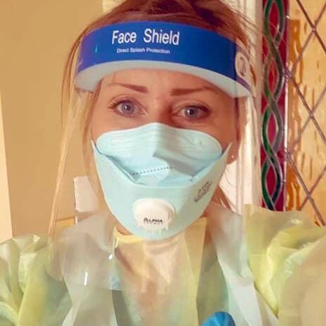 siptuhealth's tweet photo. This is what a Frontline Hero looks like

This is Susan. Susan works as a Health Care Assistant in OLOL Hospital in Drogheda. This week Susan volunteered to be redeployed to the frontline of a private nursing home. #COVID19

Thank you Susan &amp; all #FrontLineHeroes https://t.co/peqZwU0QaZ