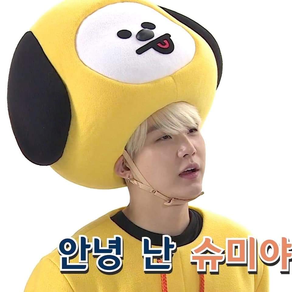 Yoongi as RJ and Chimmy