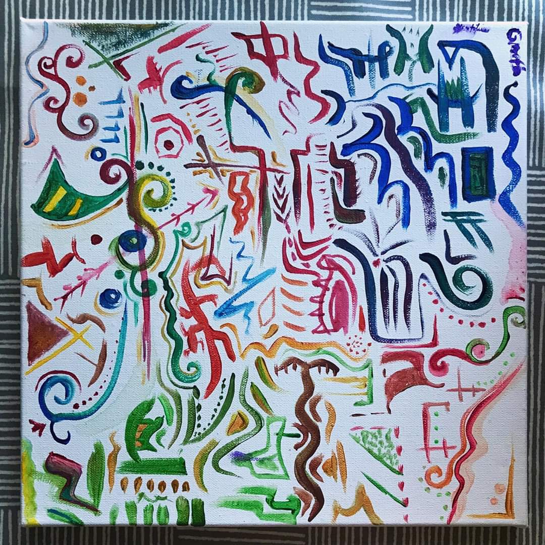 LeoMarmir's tweet photo. My 24 year old son is a paraplegic, no use of legs, triceps, wrists, fingers etc. He painted this with his mouth. https://t.co/ZZbPZf164v