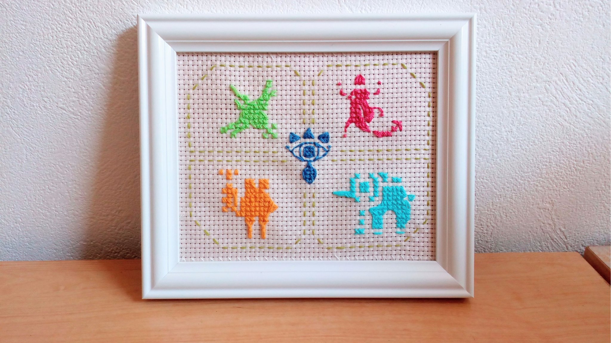 ট ইট র ほとふ ゼノブレ２ この前の完成 艸 もっと色々やりたかったのですが 思ったより布が小さかった 4神獣とシーカーストーンです ゼルダの伝説ブレスオブザワイルド Breathofthewild