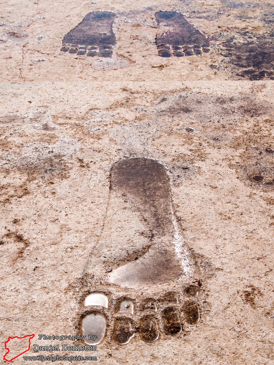 Part of the losses included the unique divine footprints marking the entrance of a goddess into the temple. (Early signage for any semiotics buffs). (20)