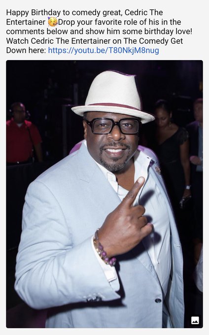 Cedric The Entertainer's Birthday Celebration | HappyBday.to