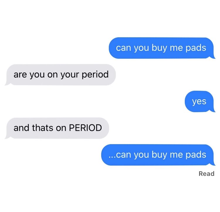 luke hemmings as “can you buy me pads texts” a thread: