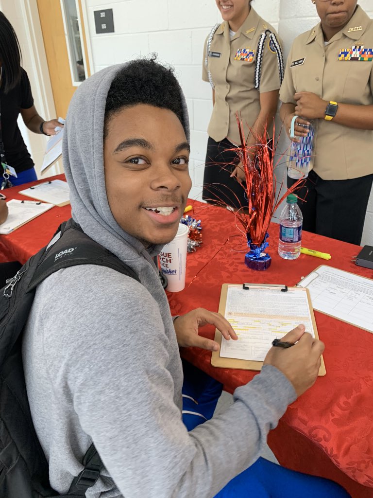 HighC05's tweet image. @GoodDayAtlanta Shout Out to Seniors who registered to vote during their Senior Year! My Favorite Students! Mr. Hightower