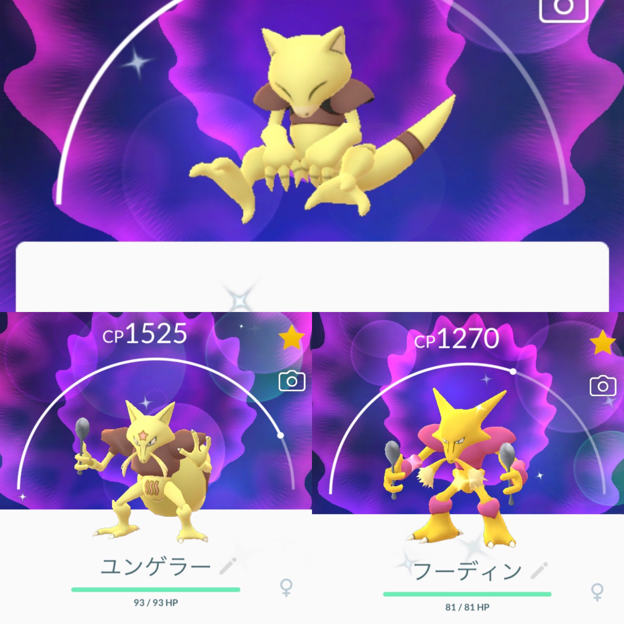 元宮秀介 ポケモン公式攻略本 Pa Twitter 色違いのケーシィ ユンゲラー フーディン ぜんぶそろった Pokemoncomunityday ポケモンgo T Co N1qad5n9db Twitter
