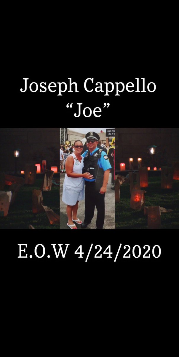 Melrose Park Mourns the loss of Officer Joseph Cappello. Prayers go out to the family and loved one’s.