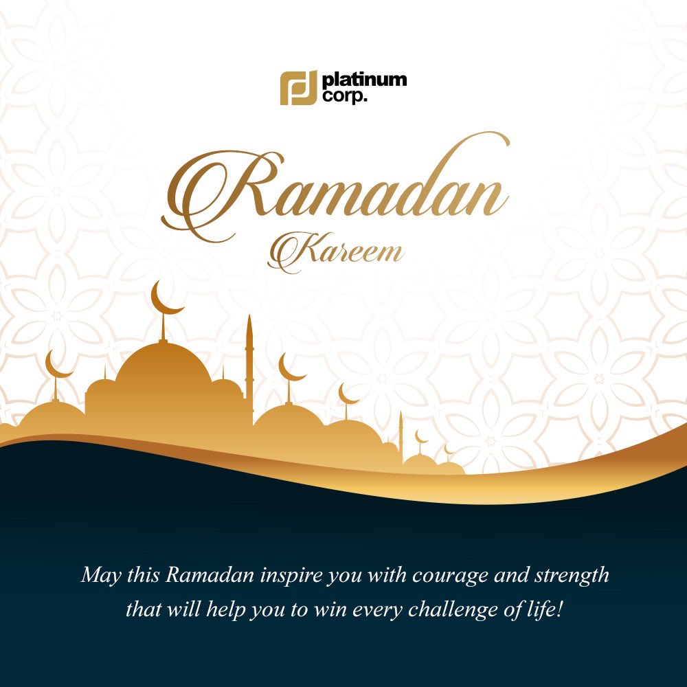 platinumcorp_in's tweet photo. As the crescent moon is sighted and the holy month of Ramadan begins, May Allah bless you with happiness and grace your home with warmth and peace! #ramadanmubarak https://t.co/m8jGysMMPs