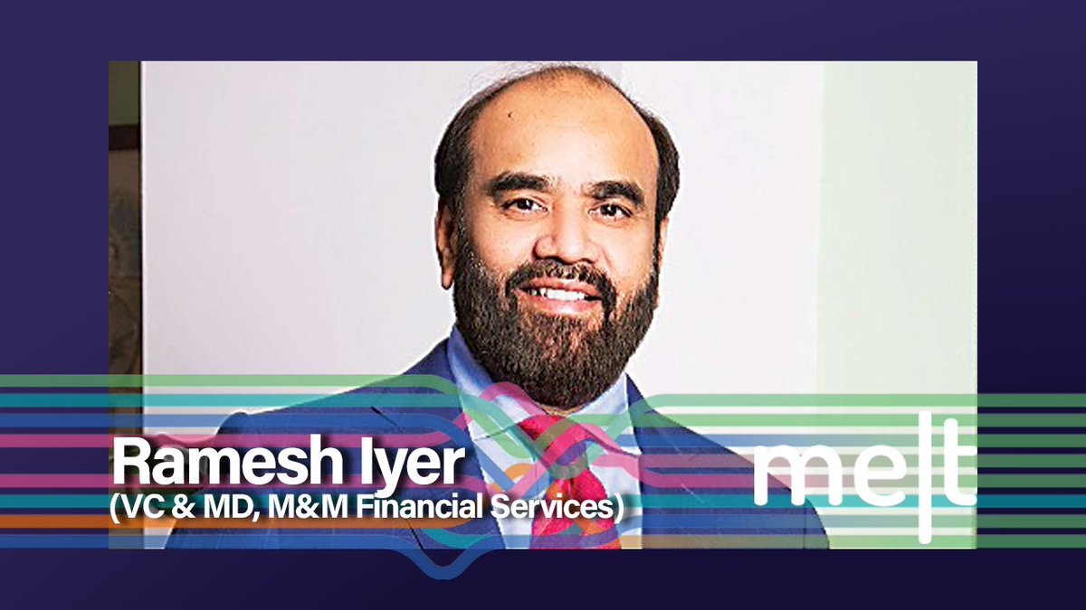 readytomelt's tweet photo. How empathy can be a strategic differentiator for financial service companies.
Ramesh Iyer, @MahindraFin's VC & MD, explains in a conversation with @AnantRangaswami (Editor, Melt).
Watch now at https://t.co/0E90SeEDcQ
Or @YouTubeIndia: https://t.co/06L0IJySxg
#GetReadyToMelt https://t.co/Lem7A6OHmd