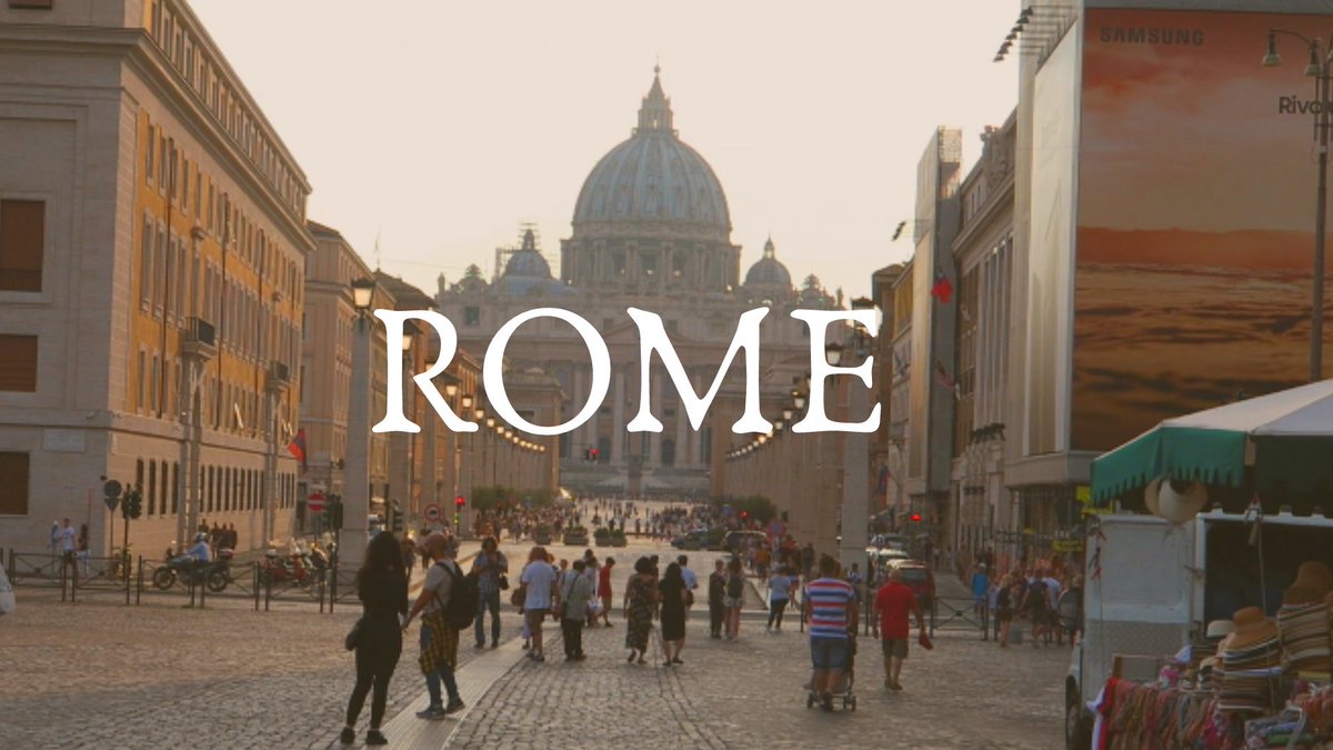 TerinaChoi's tweet photo. Last video from Europe. ROME!
https://t.co/DwbWH3GhfP https://t.co/HKhxWzRpcg