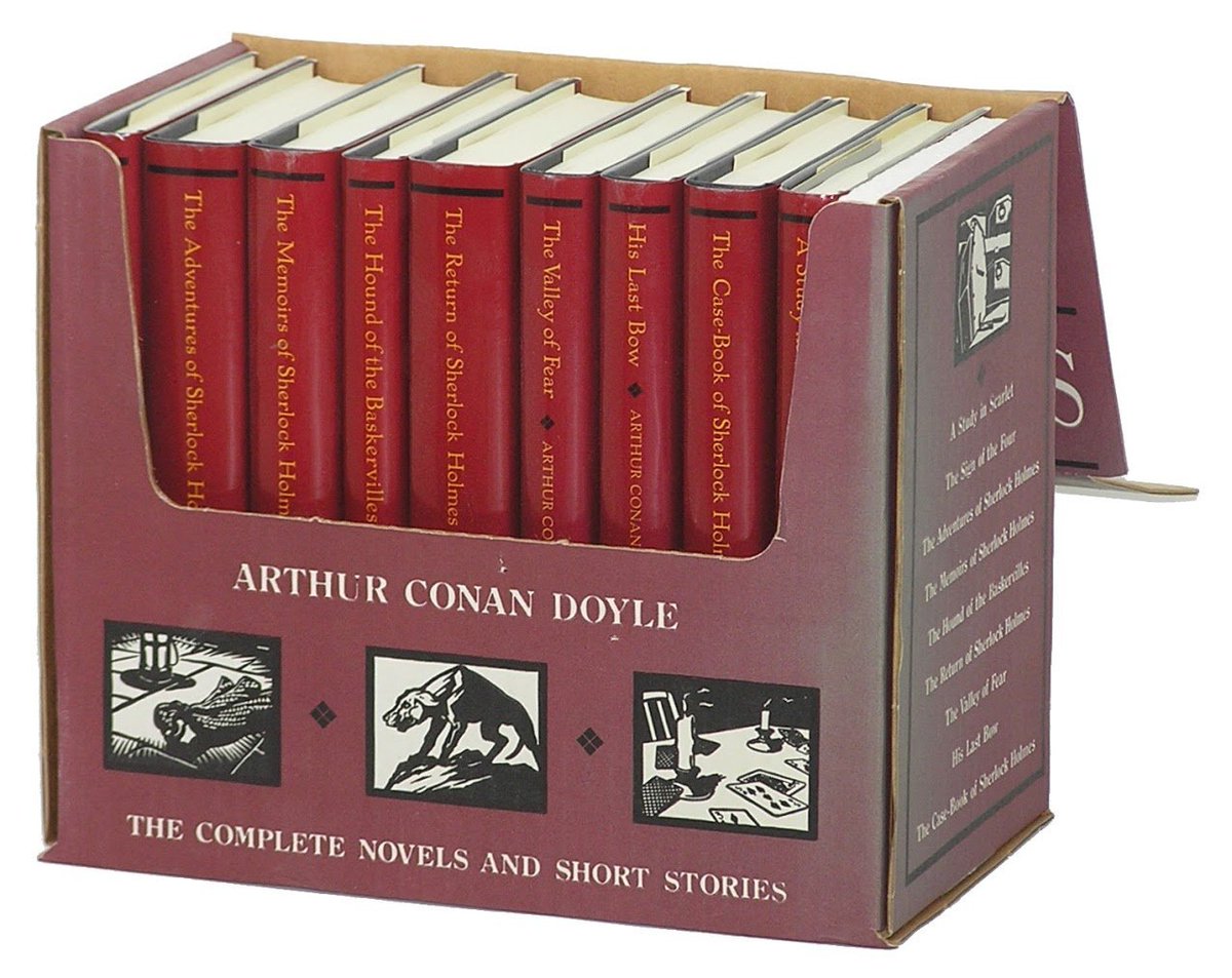 Then, in 1993 The Oxford University Press  @OUPAcademic published The Oxford Sherlock Holmes, but unlike Baring-Gould's which contained Sherlockian annotations, this set included historical, societal and Victorian notes instead. https://amzn.to/2VzjtM3 