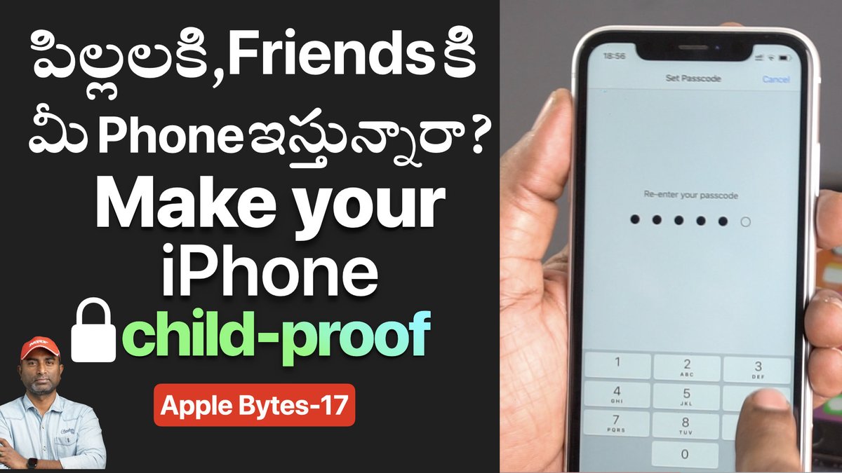 ReviewTable's tweet photo. How to use Guided Access on iPhone & iPad in Telugu-Restrict iPhone to a single App | Apple Bytes-17
#applebytes #guidedaccess @AppleFansIndia
https://t.co/WXAkpRfXaL https://t.co/Ya7GBNXavz