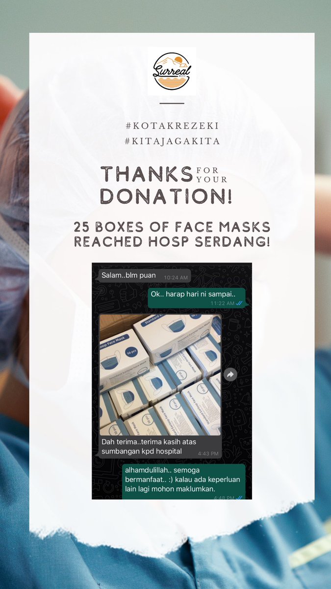 srmeets's tweet photo. Alhamdulillah selesai 1 tanggungjawab. Terima kasih semua yg menderma! Thank you, next! https://t.co/EQewCcDzx7