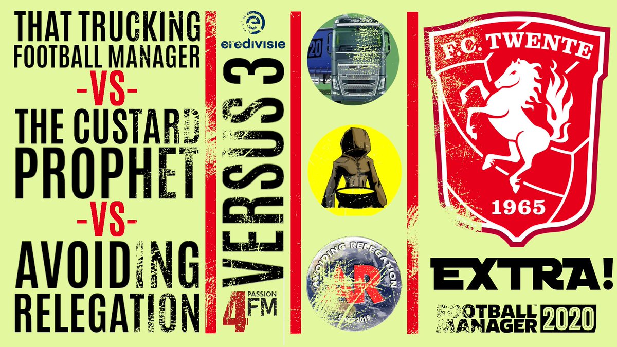 ARelegation's tweet photo. Versus 3 EXTRA!
I got @FCTWENTEFOOTBAL to the KNVB Beker final! But can we win it?
Watch here: https://t.co/xXH77kxqK7
Final episodes from myself, @CustardProphet and @argyle_smurf arrive Sunday 7pm!
#Versus3 #FM20 #WeAreTheCommunity #PlayWithPassion https://t.co/V5z70rorS1