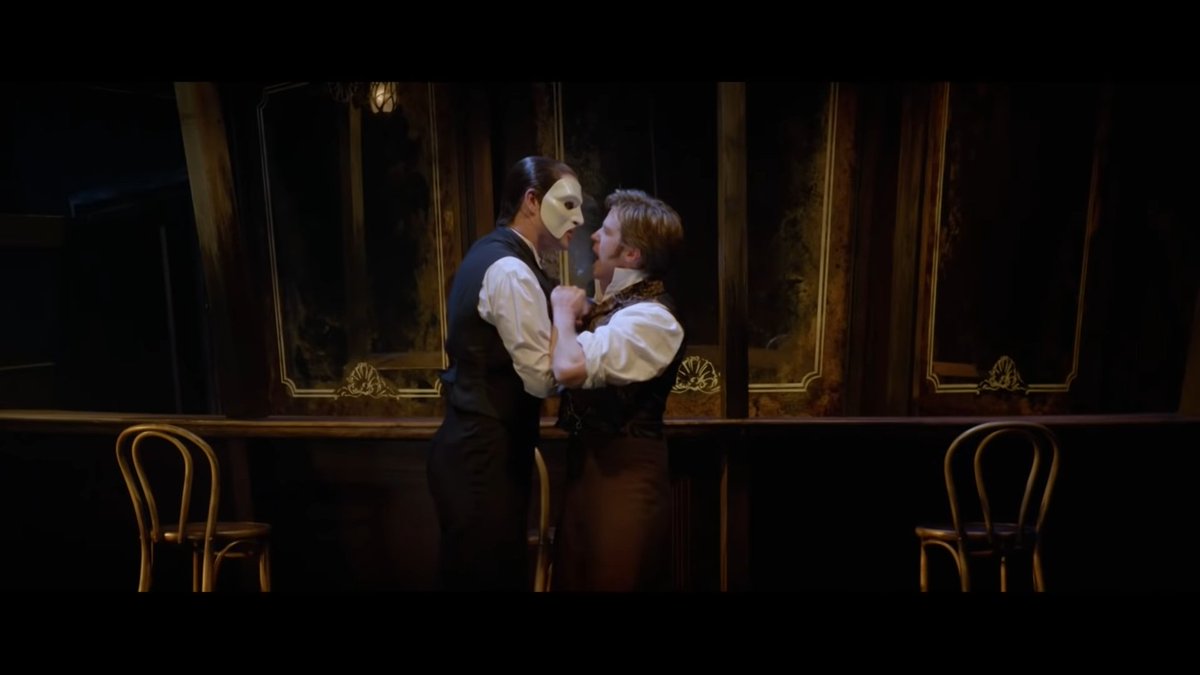 Tfw Erik x Raoul ship finally comes to life  #LoveNeverDies