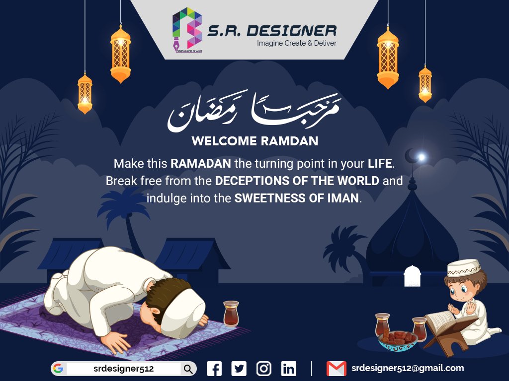 SRDesigner512's tweet photo. Today will be the beginning of fasting month of Ramdan.
This year it will be very different, however still a great opportunity to do charity, reflect and appreciate all that we have.
#HolyMonth #Ramadan #Prayer #Dua #InThisTogether #Charity #HalpingHands #StayHome #StaySafe https://t.co/Rkh8QoO2Vm