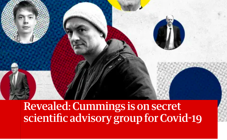 But Hancock, Whitty and Vallance are also refusing to go quietly. A few days ago lobby was awash with rumours they were "taking independent advice" - the political equivalent of "lawyering up". Suddenly, they fight back and the story shifts to being all about Cummings. 5/6