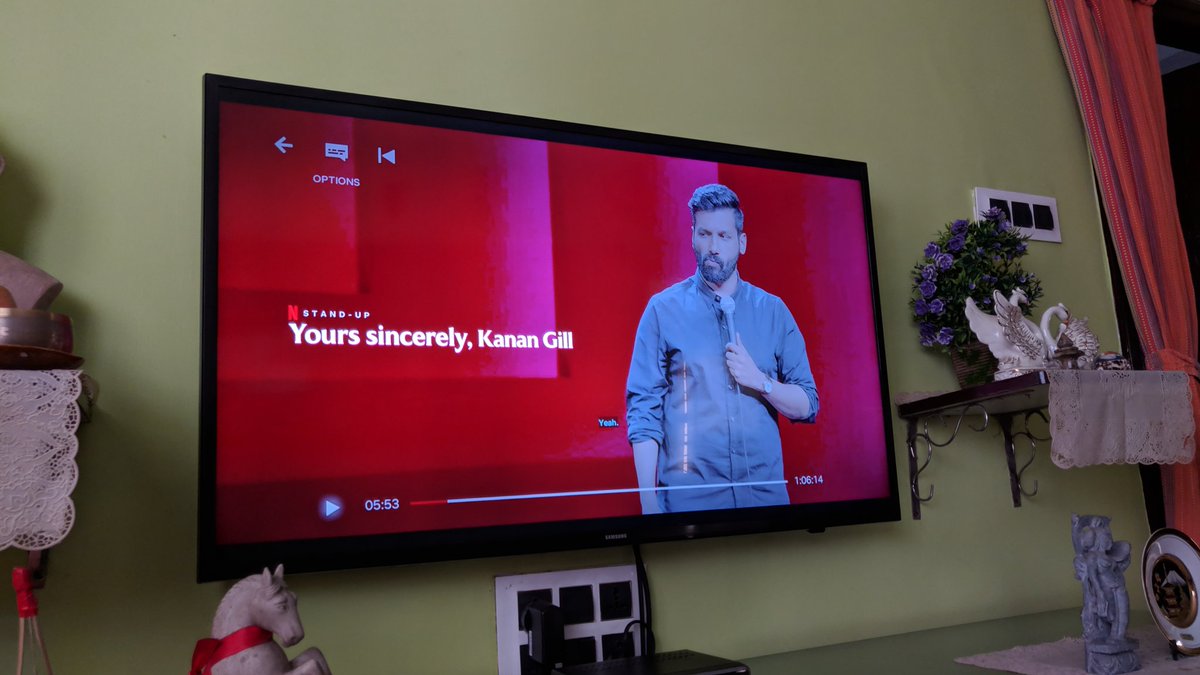 Dipsanta's tweet photo. Doing timepass by watching @KananGill ! https://t.co/tFizAuilZ3