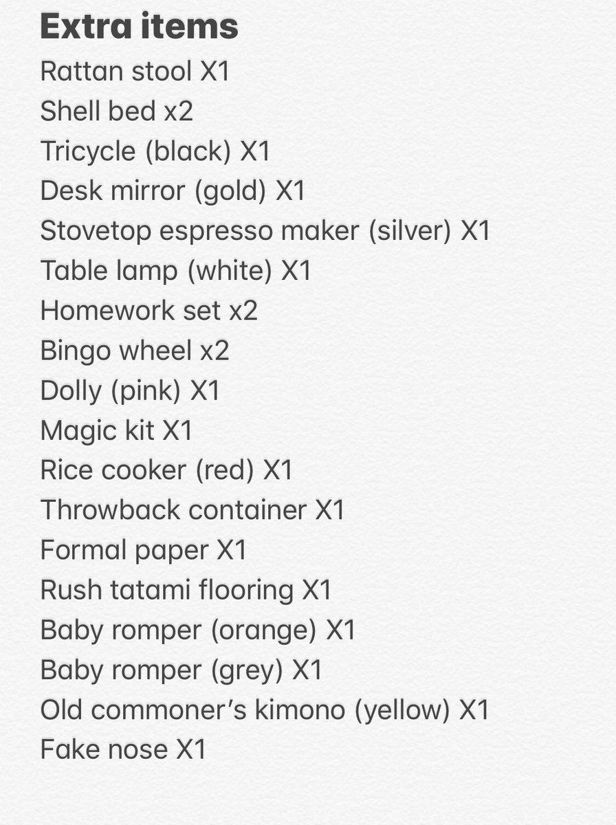 eva_crossing's tweet image. My house storage is full so I’m giving away items I don’t need, message me if you’d like any of these and I’ll give you a dodo code 😊 don’t need to pay or anything I just want them gone 😩 #acnh #AnimalCrossingNewHorizons #animalcrossingdodocode