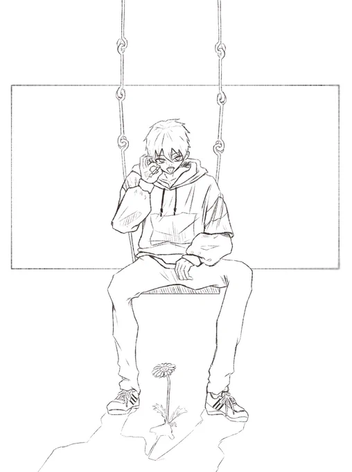 塗り絵です
#線画を晒すと誰かが色を塗ってくれるかもしれない 