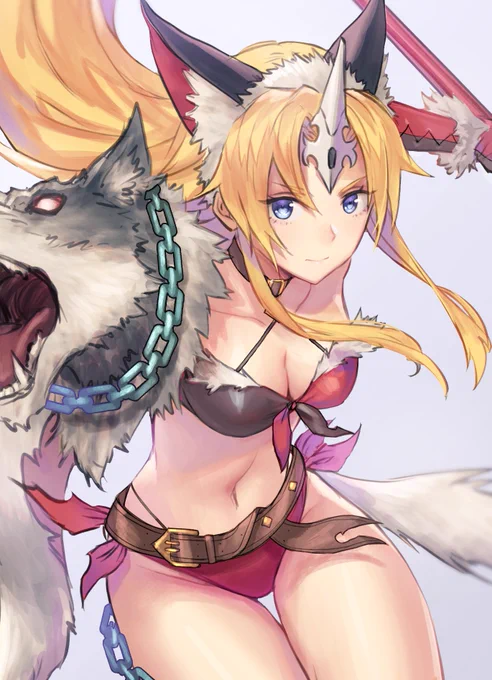 リメイク版フェンリルナイトのリース?
#聖剣3ToM #TrialsofMana 