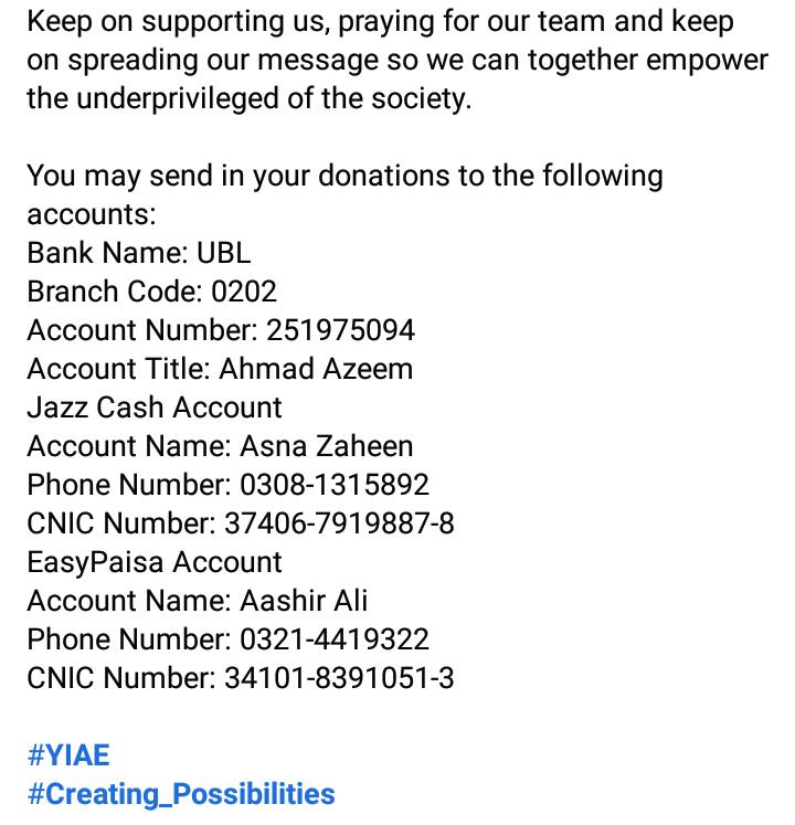 yiaeofficial's tweet photo. #Ramadan2020 
#SehriDistribution
#YIAE
#CreatingPossibilities https://t.co/W8FZ3A060N