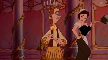 美女と野獣のキャラクターでほうきの名前は フィフィが人間のときの本名 エンタメまんがfun