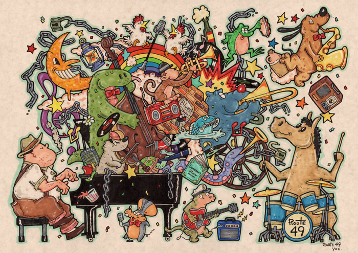ROUTE49official's tweet photo. HP更新しております🐭🐭
https://t.co/pFrxHKQwHW
#illustration #art #ROUTE49 https://t.co/PhT4OLFt42