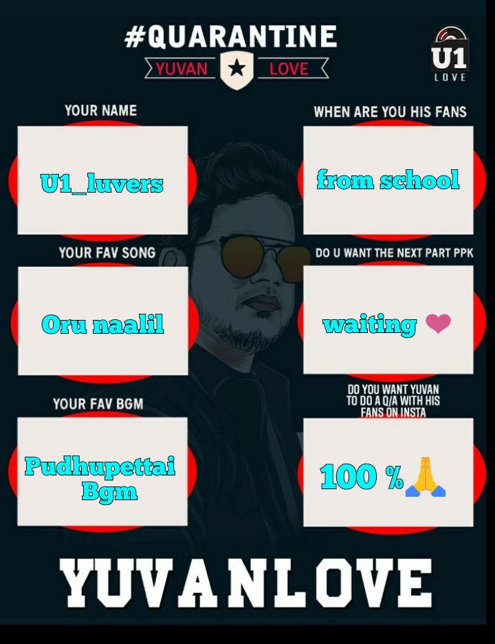 u1_luver's tweet photo. @YUVANLOVE  my answer :-[❣️

#yuvanlove @thisisysr @irfanmalik83 @sureshshan14 @thenameisike @U1Dinesh6 @Soundar7257 @YuvanKathir10 @U1tamil @AnbarasanMunus1 @Actor_Krishna @U1Records @U1Dinesh6 @yuvan_mathan @YuvanKesavan @ArunaYuvan 

#3yearsofYuvanLovepage https://t.co/Cod9G6S24k
