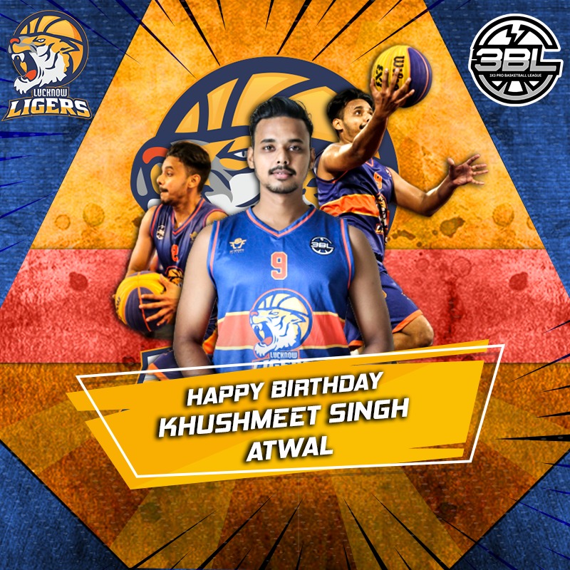3X3BL's tweet photo. Today we wish Khushmeet Singh Atwal (@khushmeetatwal) a very happy birthday! 🐯🎂
#BirthdayParty #LetsGetGold🥇 https://t.co/PUEkULPjM0