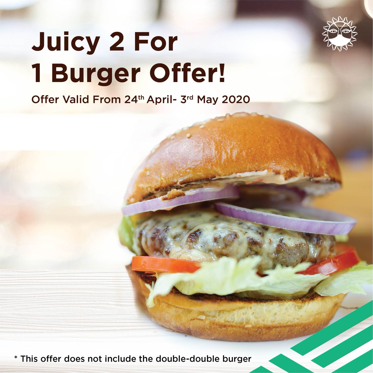 javahouseafrica's tweet image. Start your weekend right. Get ready for a burger feast because we are bringing the heat! For every Burger meal you order you will get an extra burger FREE. Order today on Glovo, Jumia Food, Uber Eats, or pick-up for takeaway. #JavaLove
#JavaBurgerMania ๐ ๐