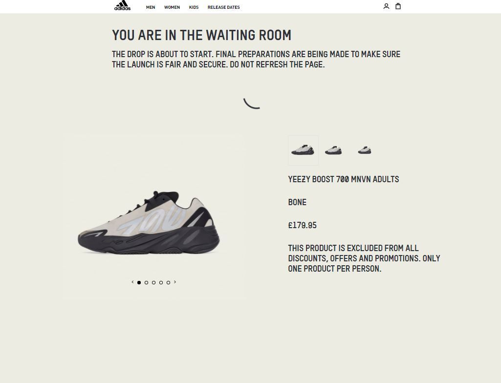 yeezy boost 700 mnvn adults bone