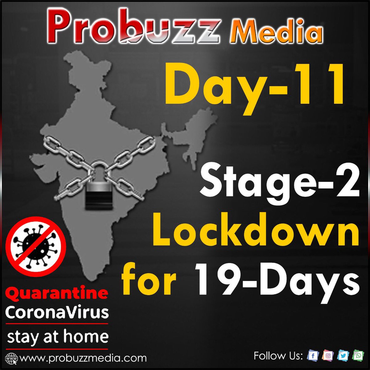 probuzzmedia's tweet photo. #lockdown #probuzzmedia https://t.co/y6nSumfXCm