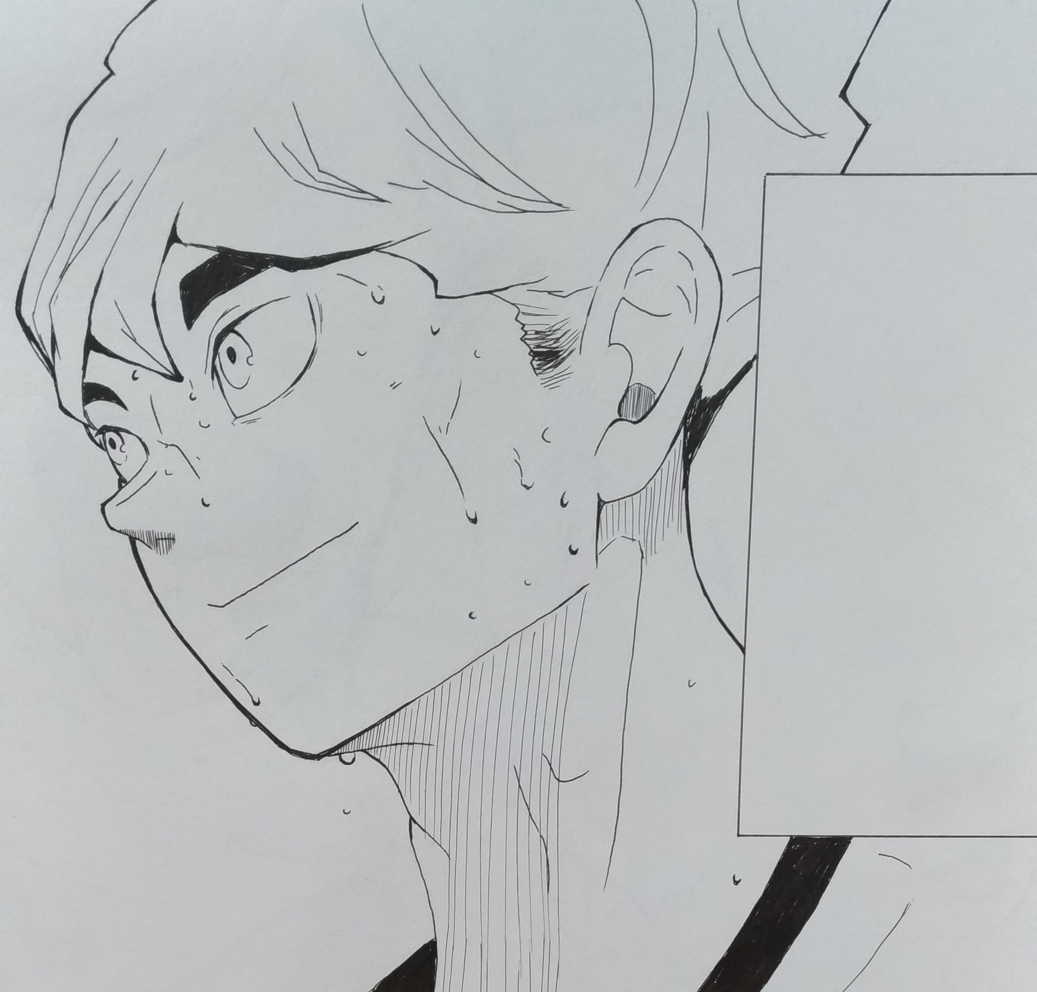 Sin ロイ 黒ペンのインクがもう尽きた ツッキーユニフォーム塗れてないですごめんなさあい ハイキューイラスト 模写 黒尾 澤村 昼神 及川徹 日向翔陽 月島蛍 ハイキュー T Co Pnwect5o Twitter