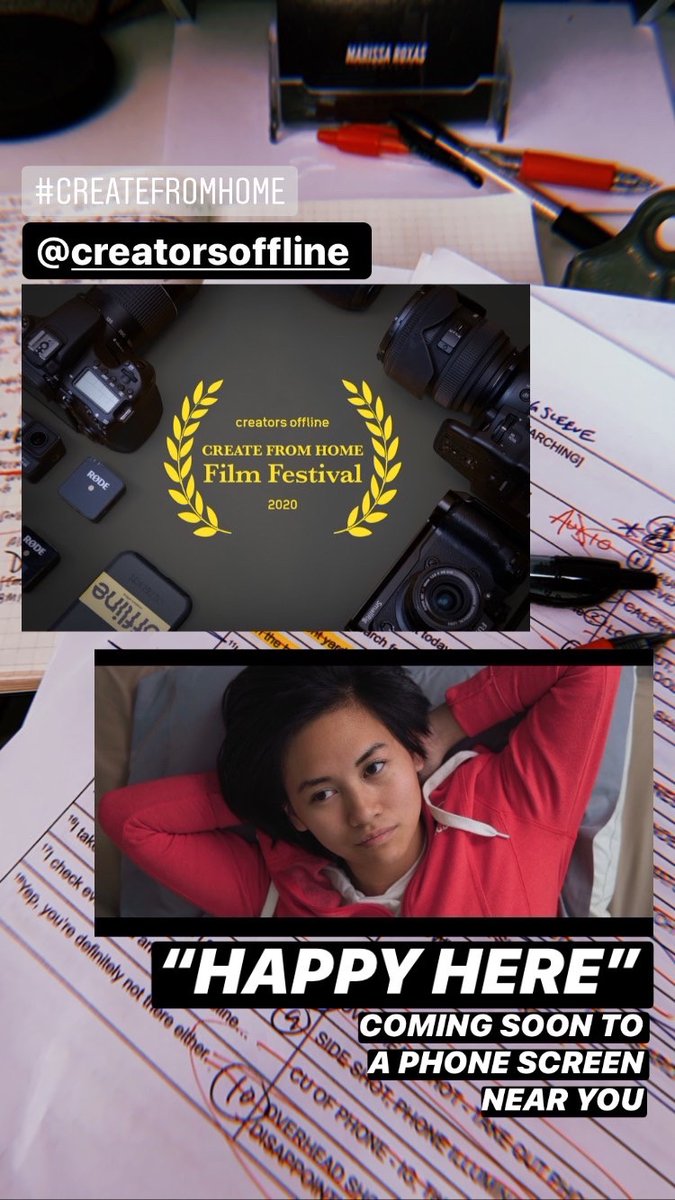 rissamayrox's tweet image. I made a film this week— felt good.

@OfflineTalks #CreateFromHome