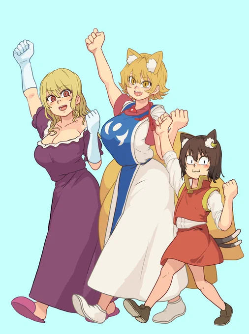 #絵描き繋がれ オリジナルのキャラクター絵や映画と東方の二次創作とか色々描いてます。 
