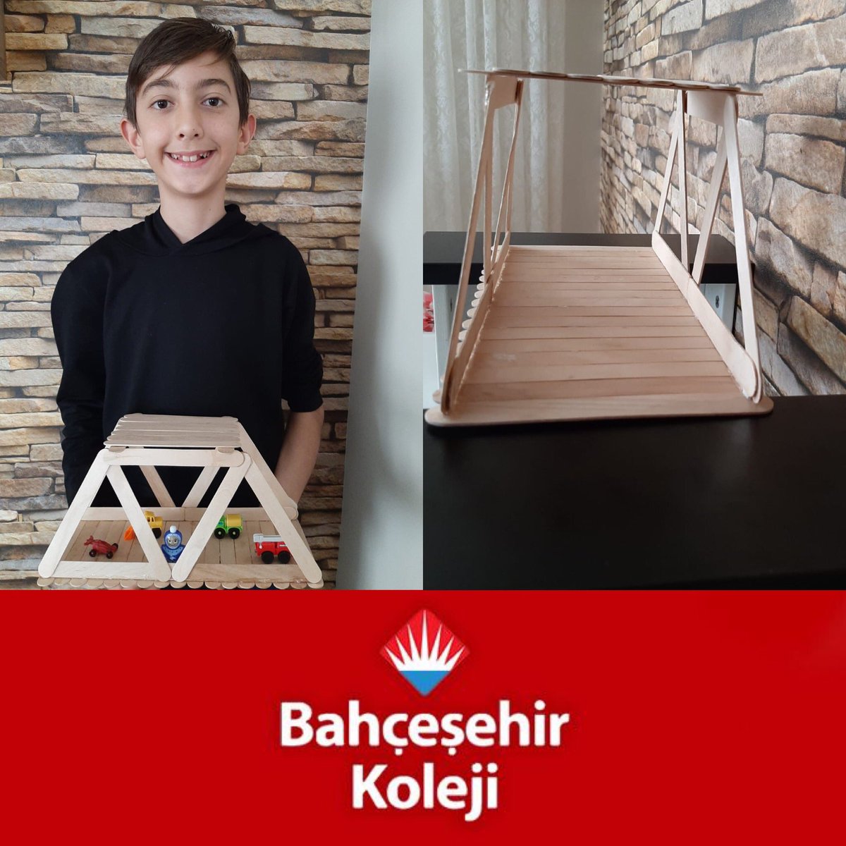 BK_Nazilli's tweet photo. 6 ve 7. Sınıf öğrencilerimiz uzaktan eğitim sürecinde Stem derslerine ara vermeden devam ediyorlar.Bu hafta “Köprülerdeki mühendislik uygulamalarını” öğrendiler.🔴🔵#bahçeşehirkoleji #nazillibahçeşehirkoleji #stemhayattır #stemgelecektir 
@ozgeeasln @benaykaragz @cuneytd1 https://t.co/CJHLRCkTCD