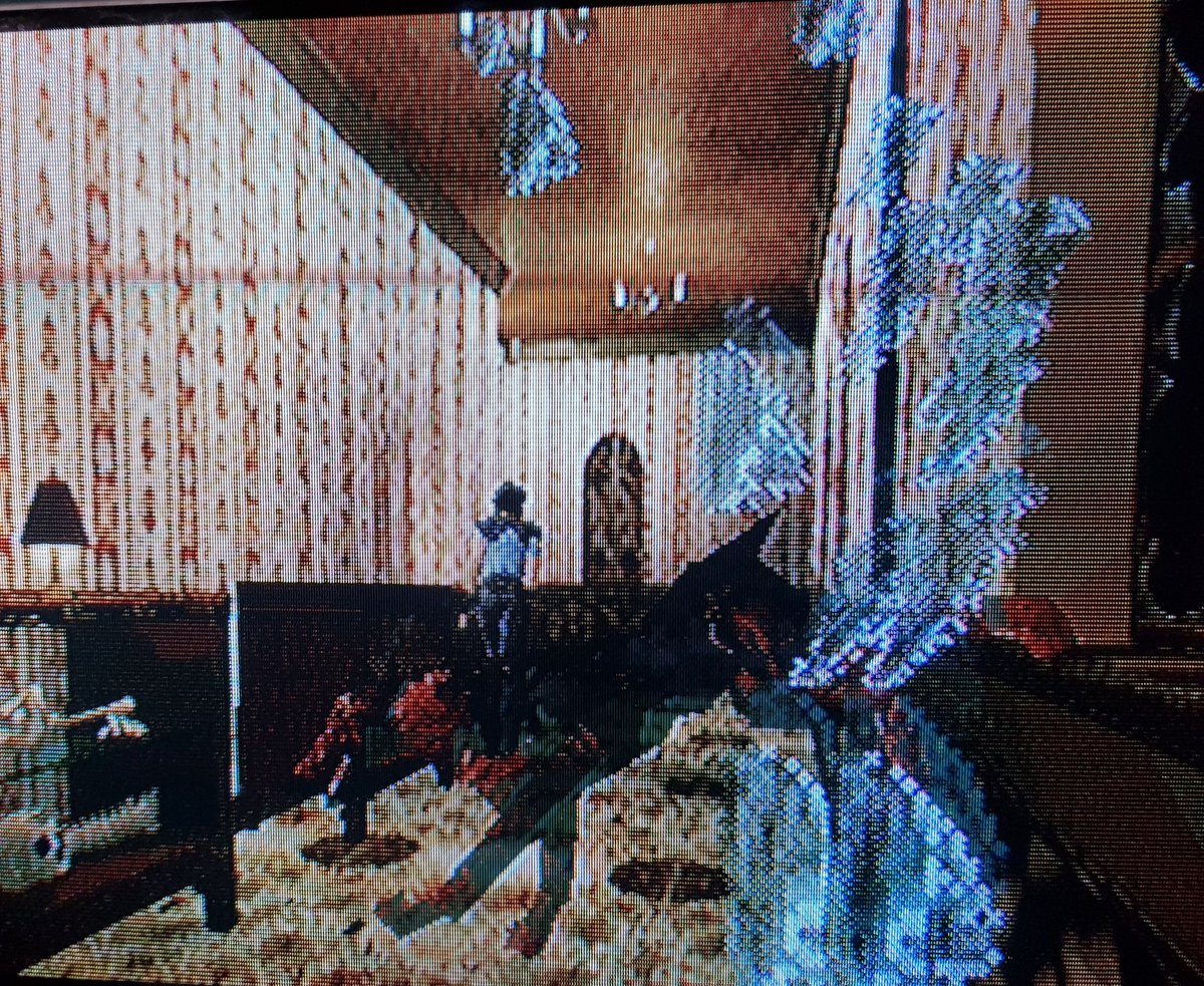 Playing it now, it's amazing how many iconic moments appear even in the first half an hour of the game.It really set the scene for a horror adventure that seldom let up on the tensionYes, it's full of many horror tropes, but we hadnt seen them executed so well in a game before