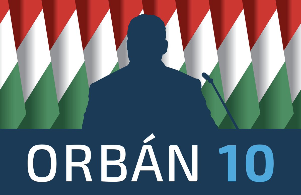 Ten years ago, on this day Viktor Orbán's Fidesz party won the elections after two terms in opposition. What followed is well documented. Here is a thread below about how Hungarians see these 10 years. Full research summary https://www.policysolutions.hu/userfiles/elemzes/305/orban10_en_summary.pdf