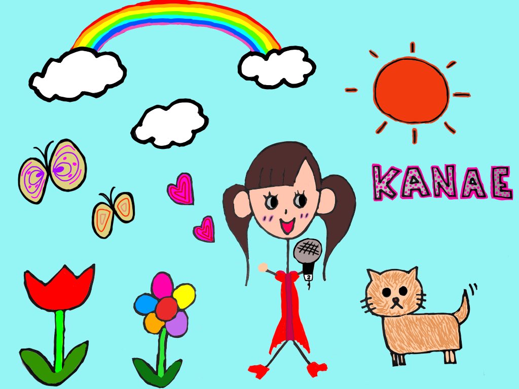 詩絵里 九州女子翼 かなえぬりえ 1枚目完成