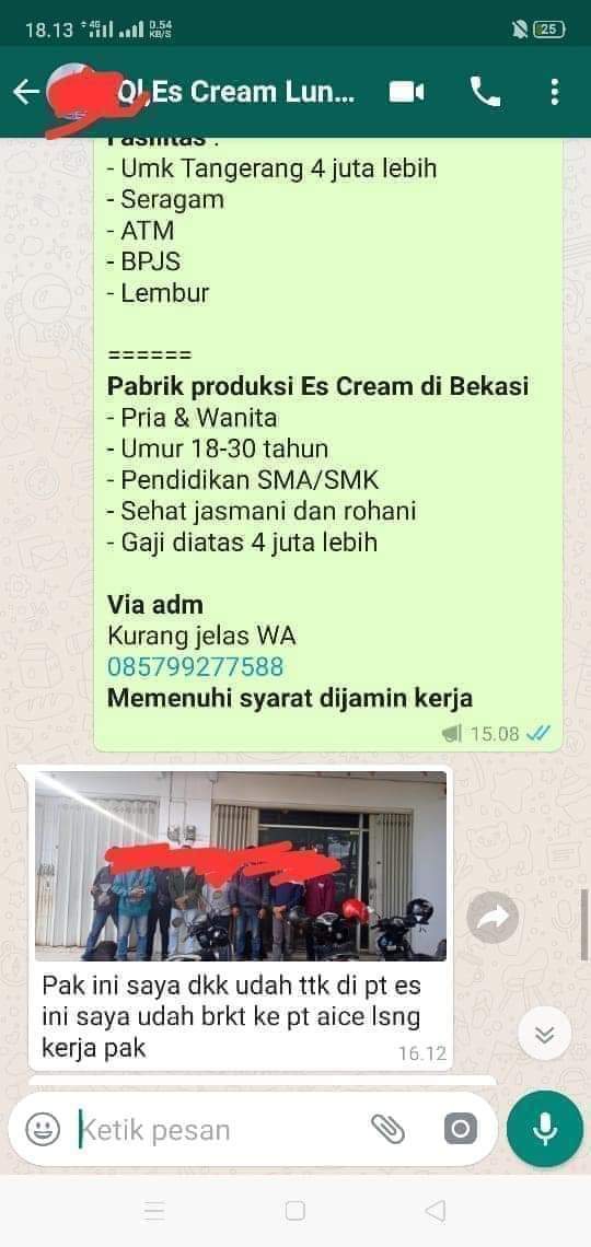 irwansetiwanirw's tweet photo. Udah tau permasalahan sma kariyawan belum selesai malah ini mau rekrut karyawan baru Alpen bener2

#LI_ZHIMING

#BoikotAice https://t.co/ywnJQ2f60V
