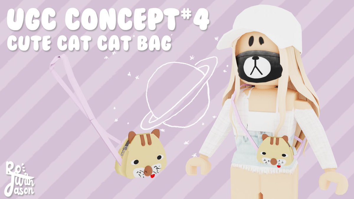 RoWithJason1's tweet photo. ✨UGC Concept#4✨
Concept by @RoWithJennifer1 , example with her Cute Cat Cat😍
@Roblox @robloxdevrel #ugc #ugcconcept #robloxugc #Roblox https://t.co/4b5UztY5fb