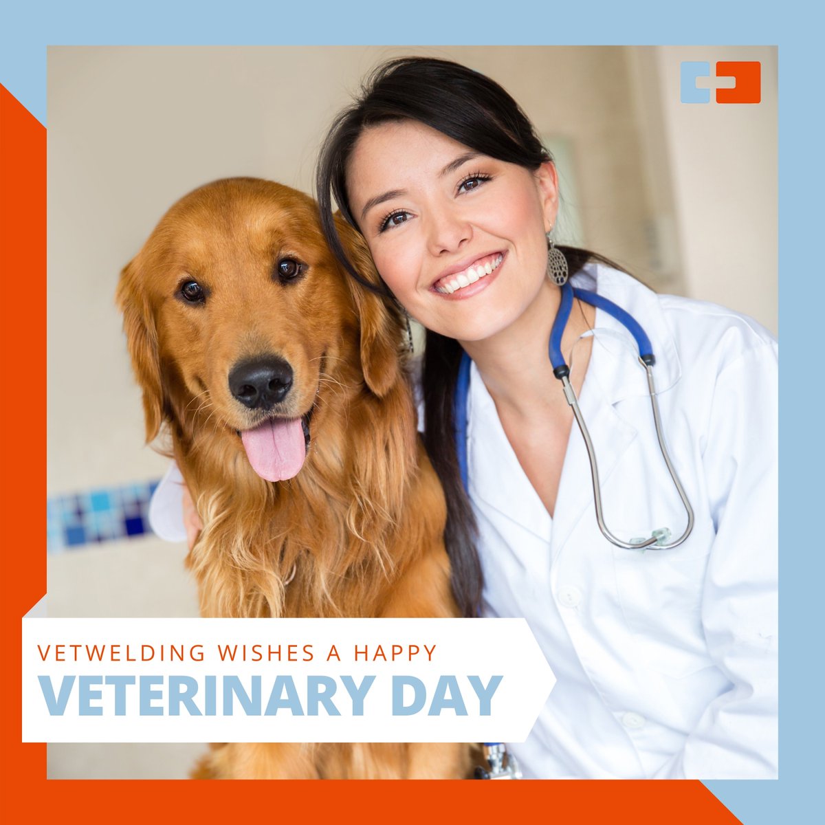 VetWelding's tweet photo. 👩‍⚕️🐾 Happy Veterinary Day 🐾👨‍⚕️

A big thank you to all the veterinarians around the world for all their hard work taking care of our four-legged friends.

#worldveterinaryday #veterinarians #revolutionizinganimalorthopedics #vetwelding https://t.co/slzoPuhU68