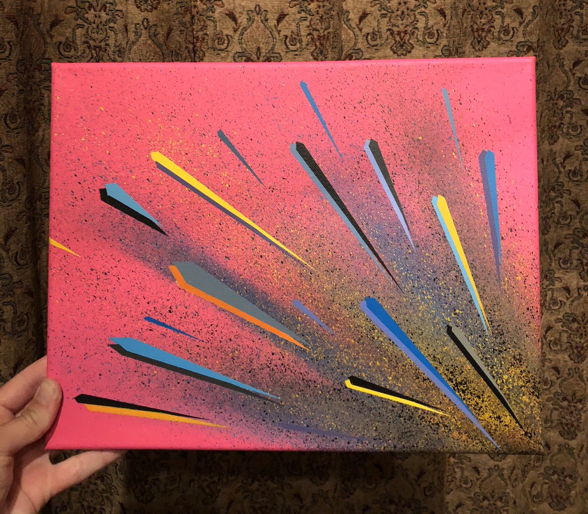 usurpss's tweet photo. Let’s go! Let’s go! Canvas giveaway! RT this post and follow me to win. I will announce the winner 4/25 .. peace 💥😃 https://t.co/VXrSLAekQt