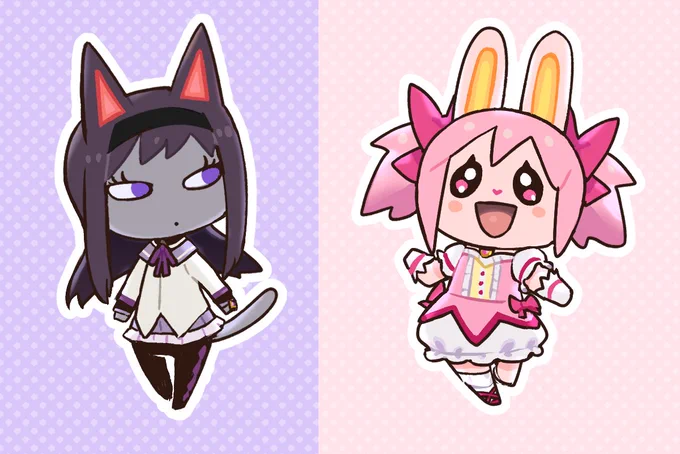 まどマギのどう森パロ描いてみた☺ 